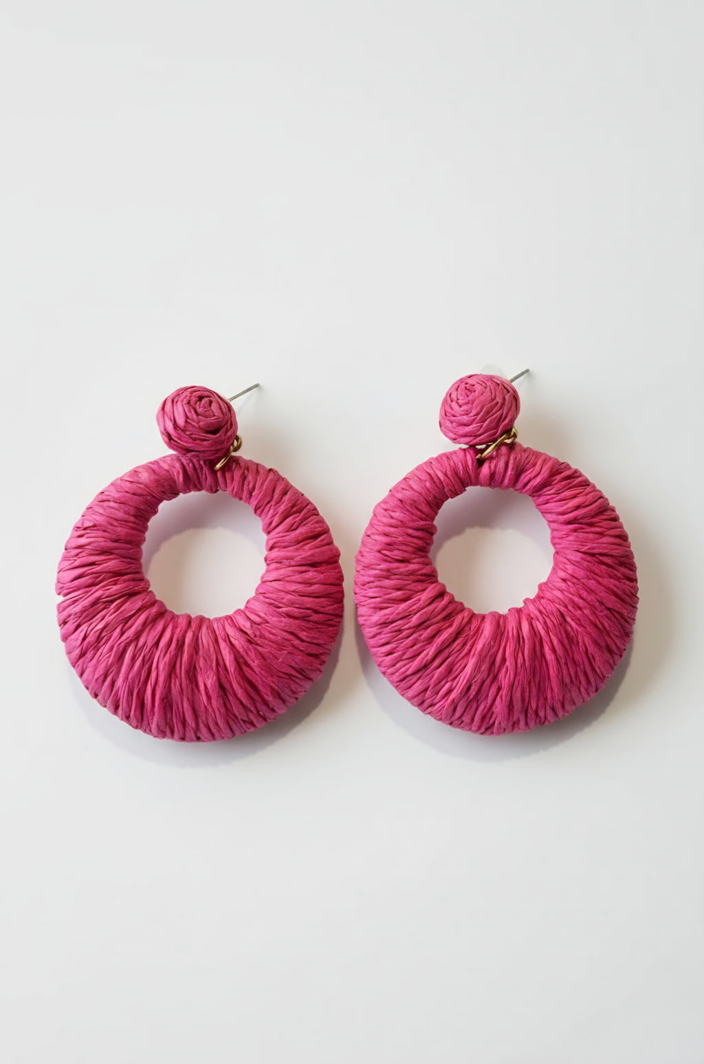 Raffia Bohemian Earrings