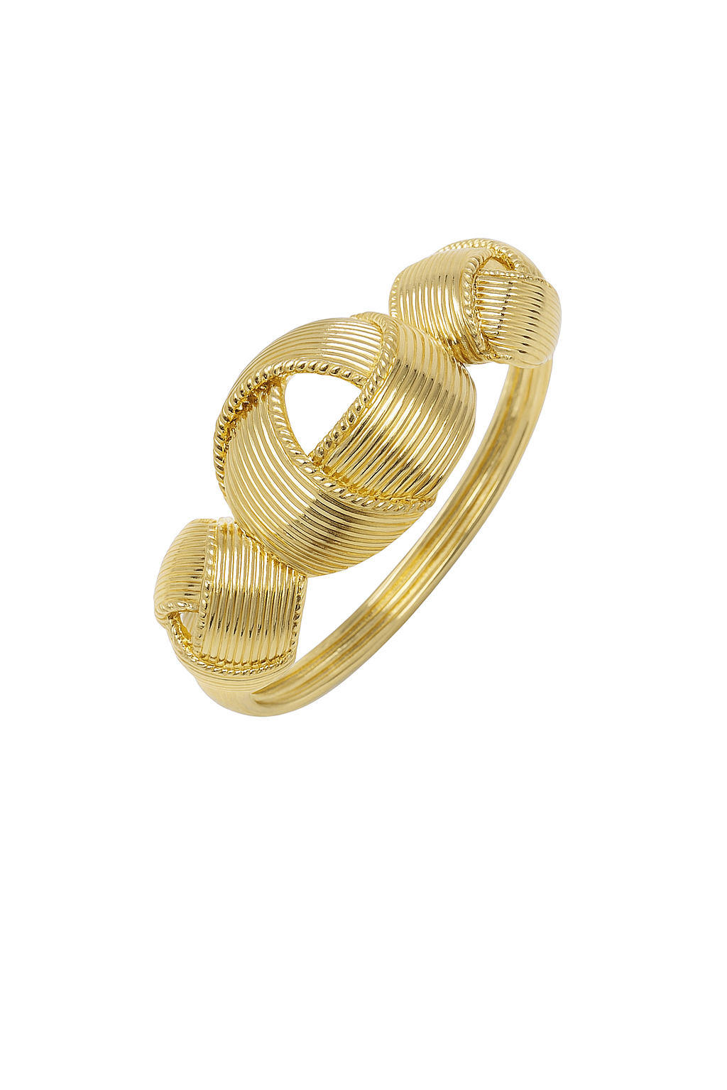 Gilded Knot Bangle