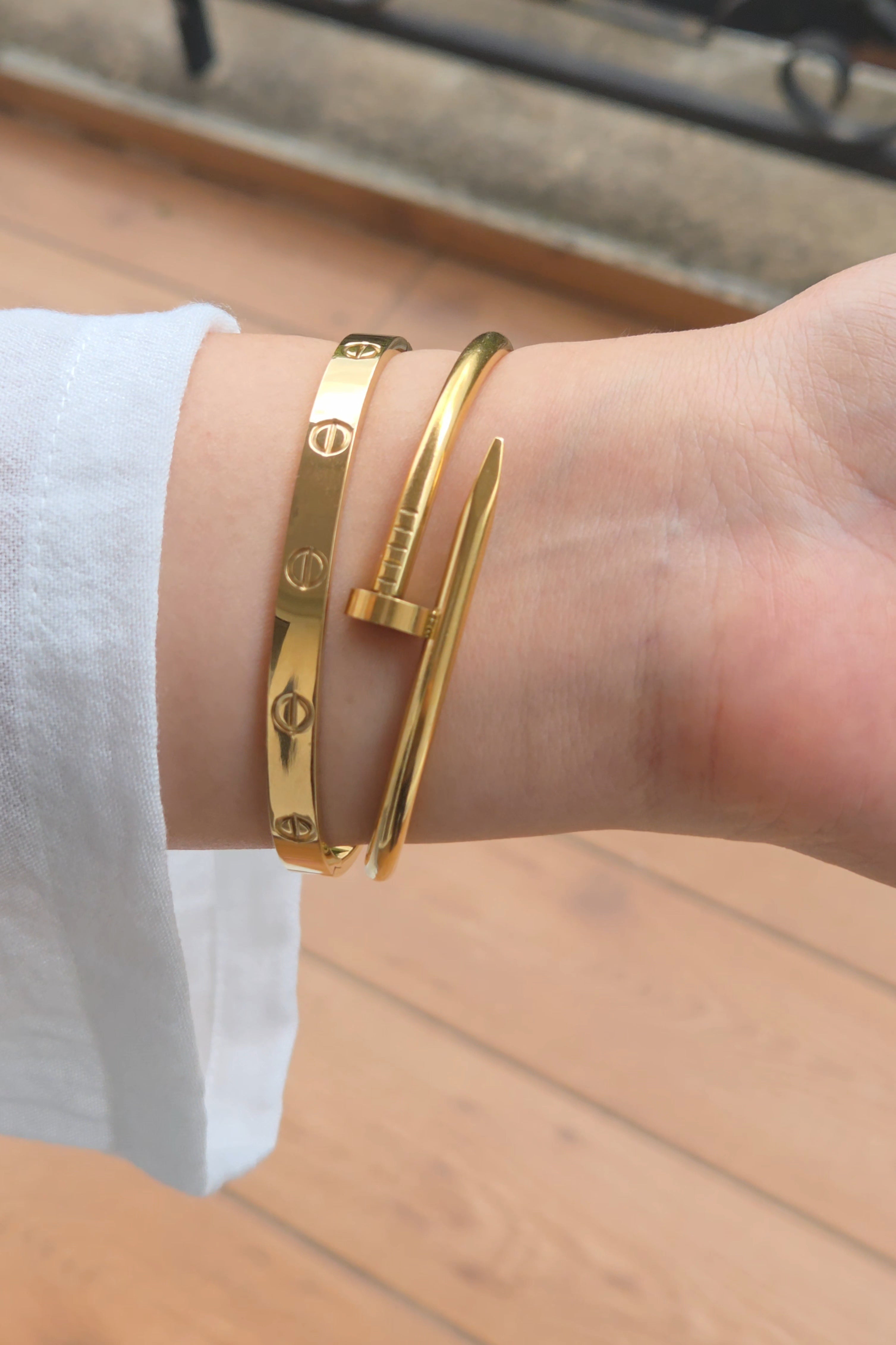 Grace and Nail Bracelet Set