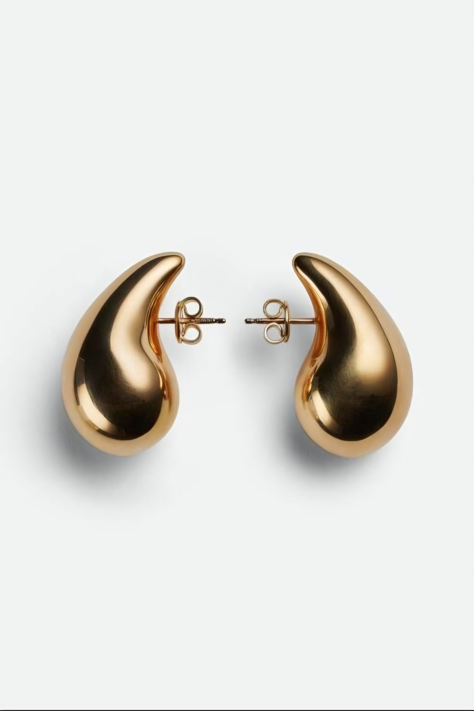 Gold Teardrop Earrings