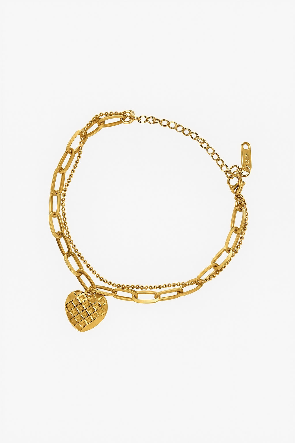 Heart Charm Bracelet