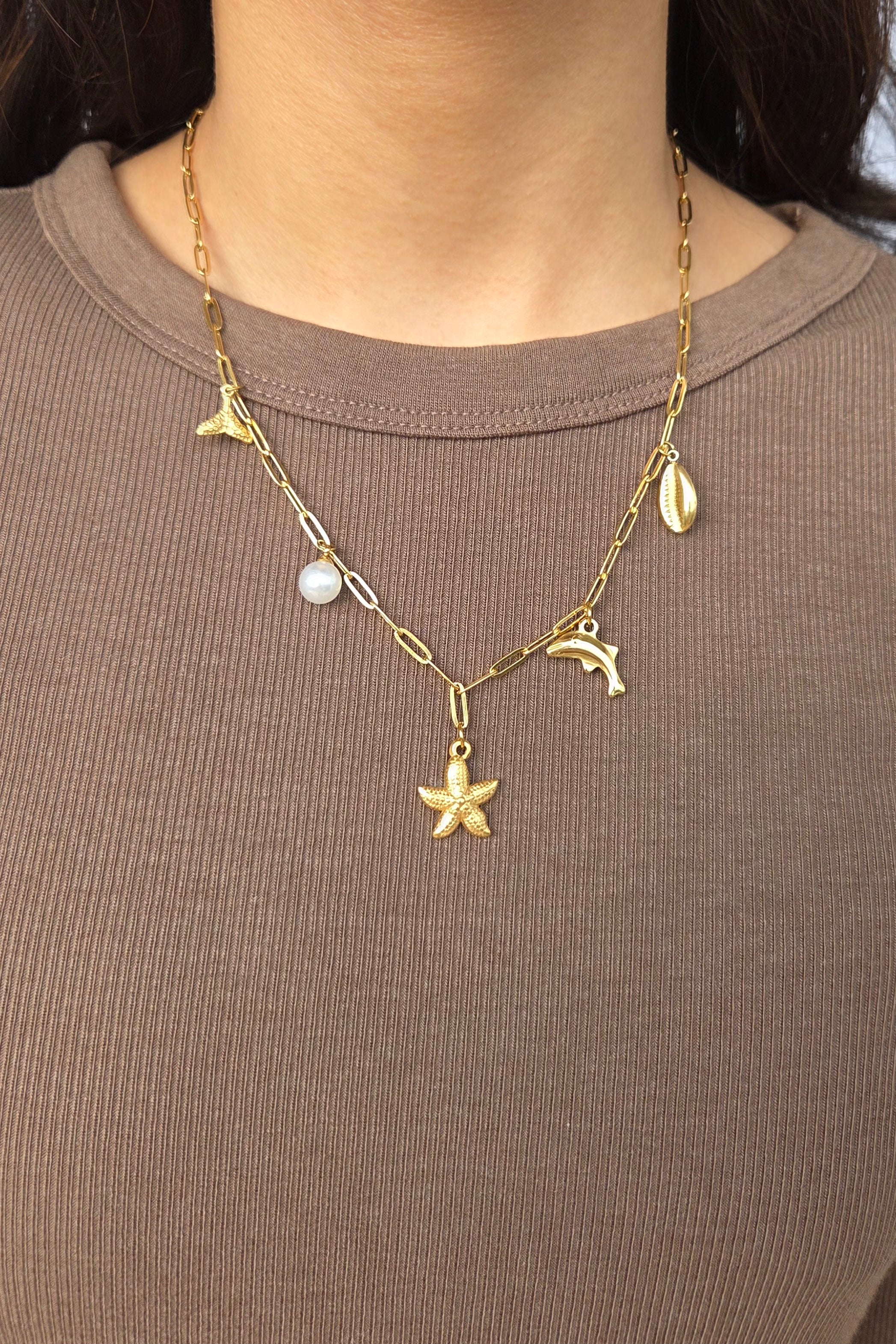 Ocean Charm Necklace