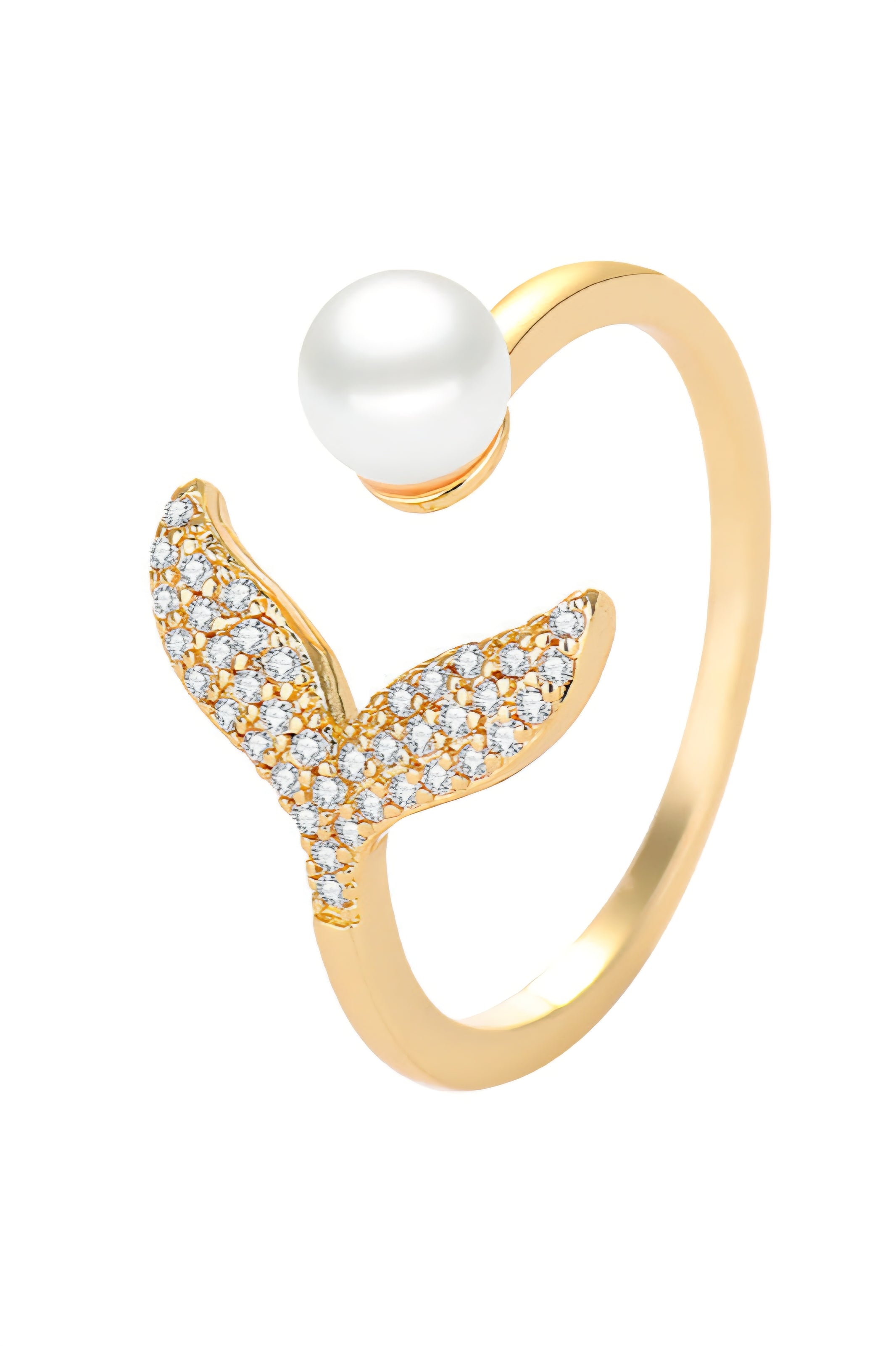 Studded Mermaid Ring