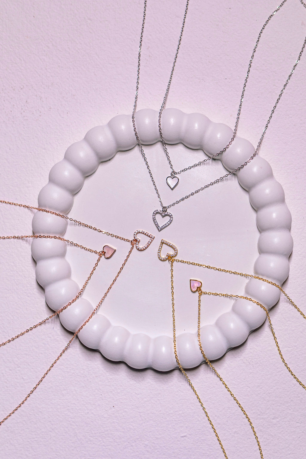 Layered Heart Necklace