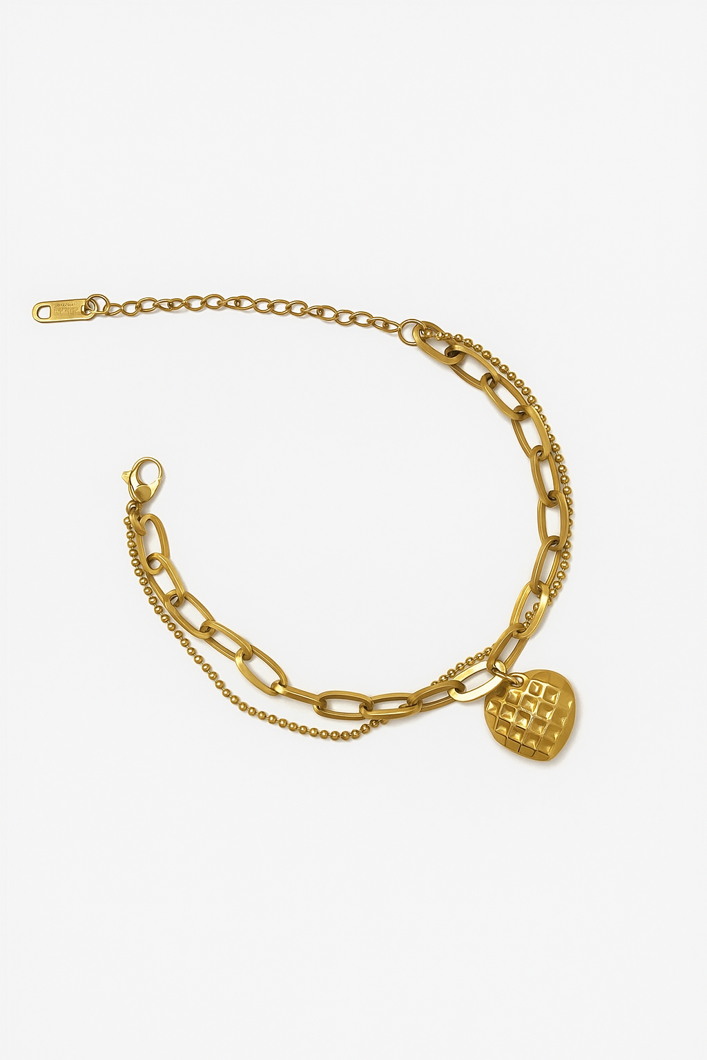 Heart Charm Bracelet